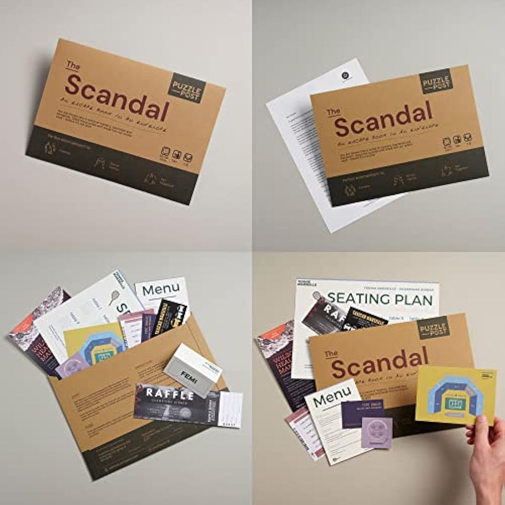 Escape Room In An Envelope | Interactive Puzzle Mystery Game