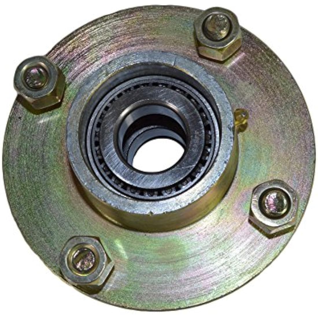 Trailer Cast Wheel Hub | 4 Stud 4" PCD Tapered Bearing