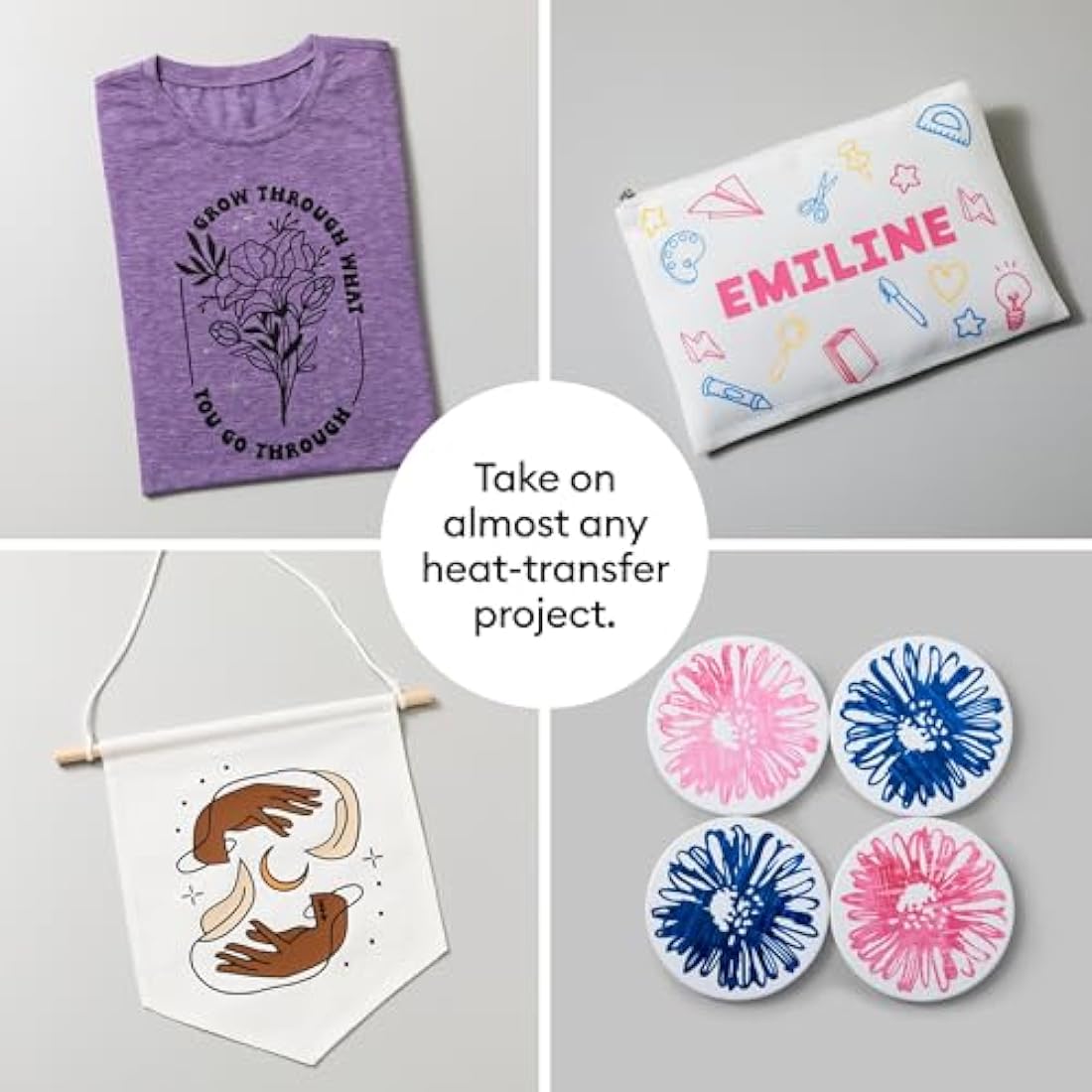 Cricut EasyPress 3 - 9" x 9" Heat Press for HTV & Sublimation - Zen Blue