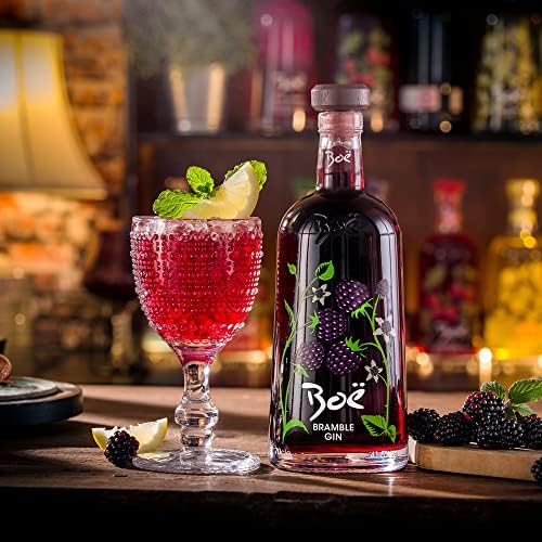 Boë Bramble Flavoured Scottish Gin – Premium Berry Gin, 70cl, 41.5% ABV