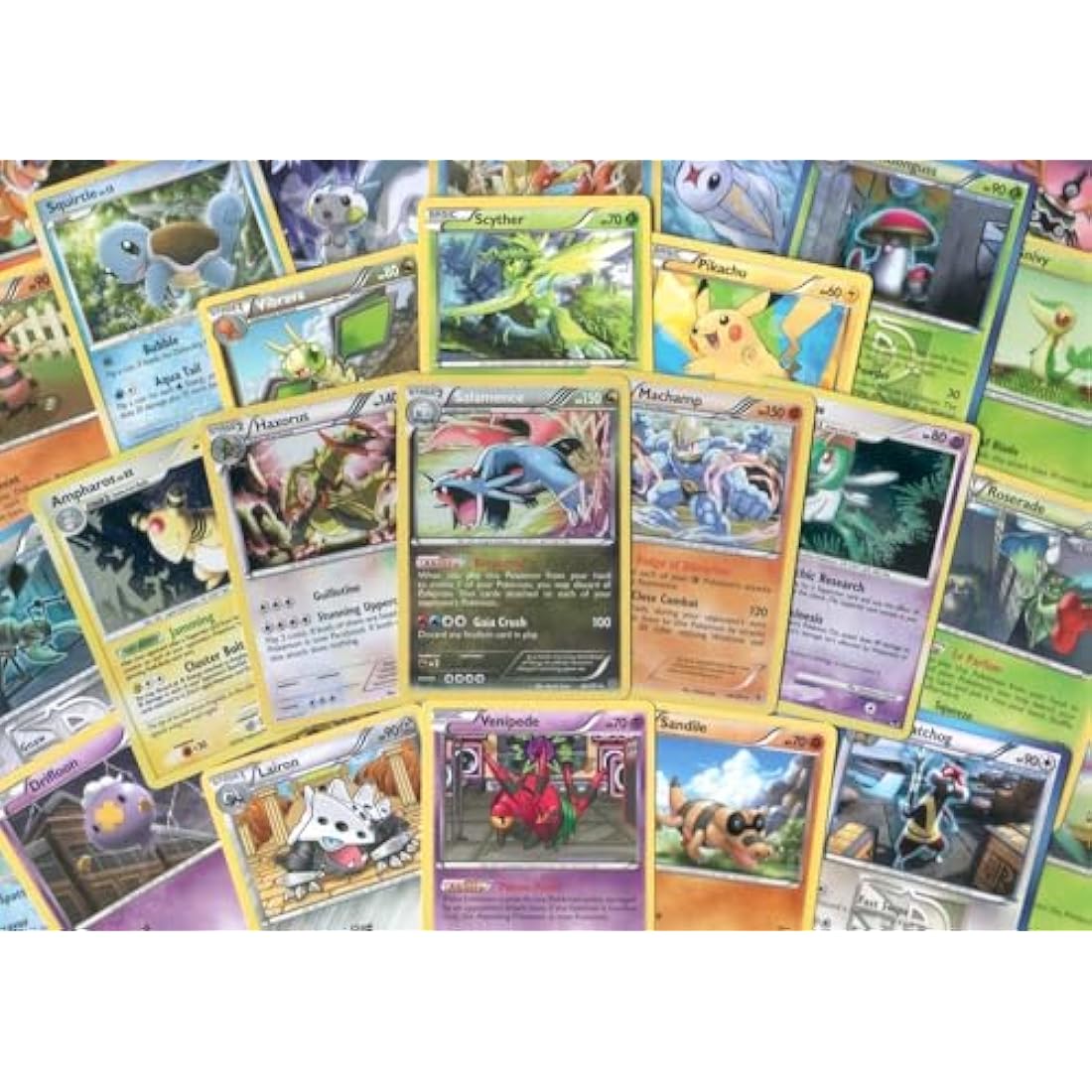 Pokémon TCG 100 Assorted Trading Cards Lot – Collectible Card Set