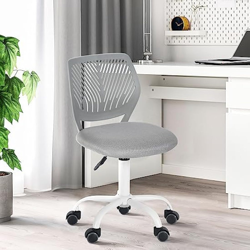 Ergonomic Mesh Desk Chair – Adjustable Swivel Task Chair, Gray