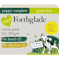 Forthglade Grain Free Wet Puppy Food Variety Pack | Lamb & Chicken | 12x395g