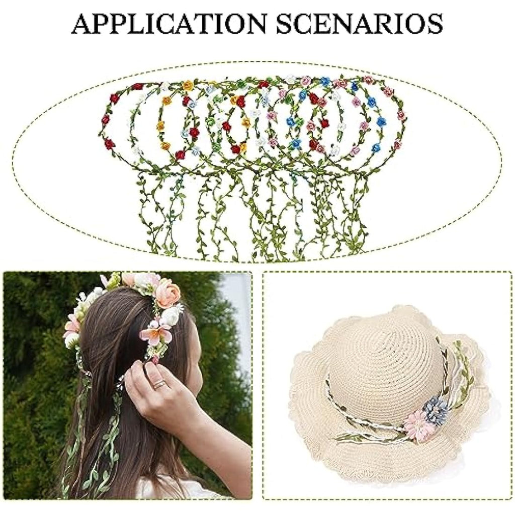 Jolof Store Artificial Vines – 66ft Silk Eucalyptus Leaf Garland