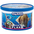 King British Tropical Fish Flake Food – High Protein Formula, 55g