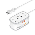BEVA UK to Japan Plug Adapter – 1.5M Extension with Retractable USB C