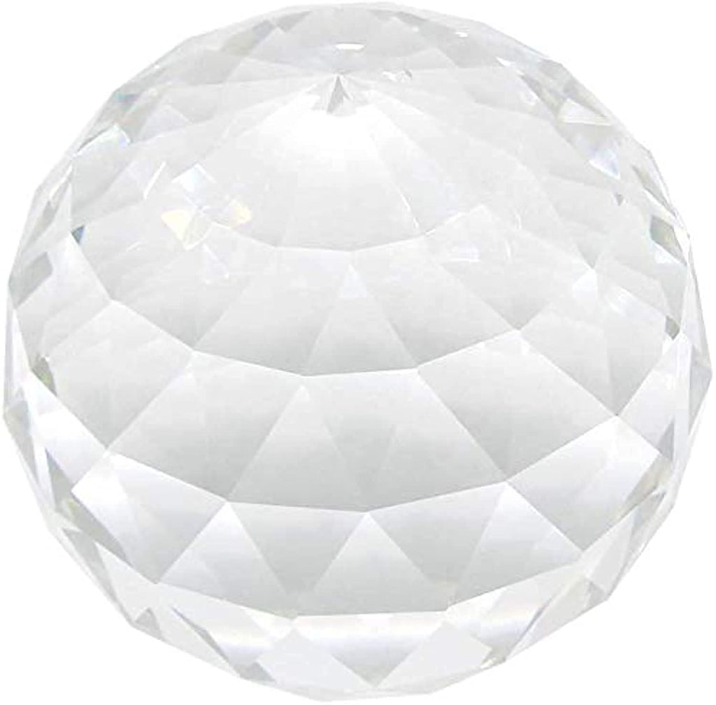 K9 Crystal Ball Prism Suncatcher – 100mm Faceted Rainbow Maker