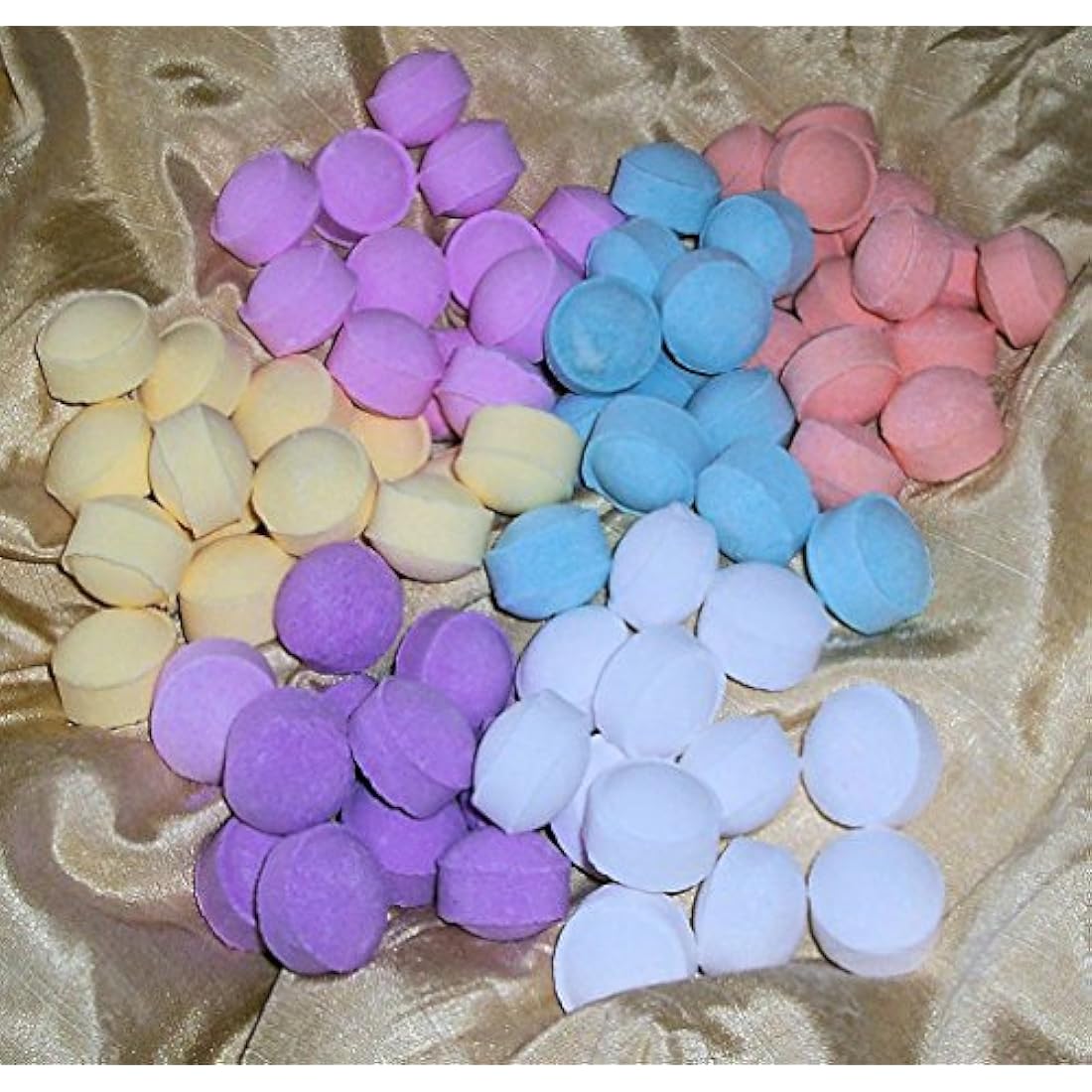 Mini Bath Bomb Marbles - 60 Pack Assorted Scented Gift Set
