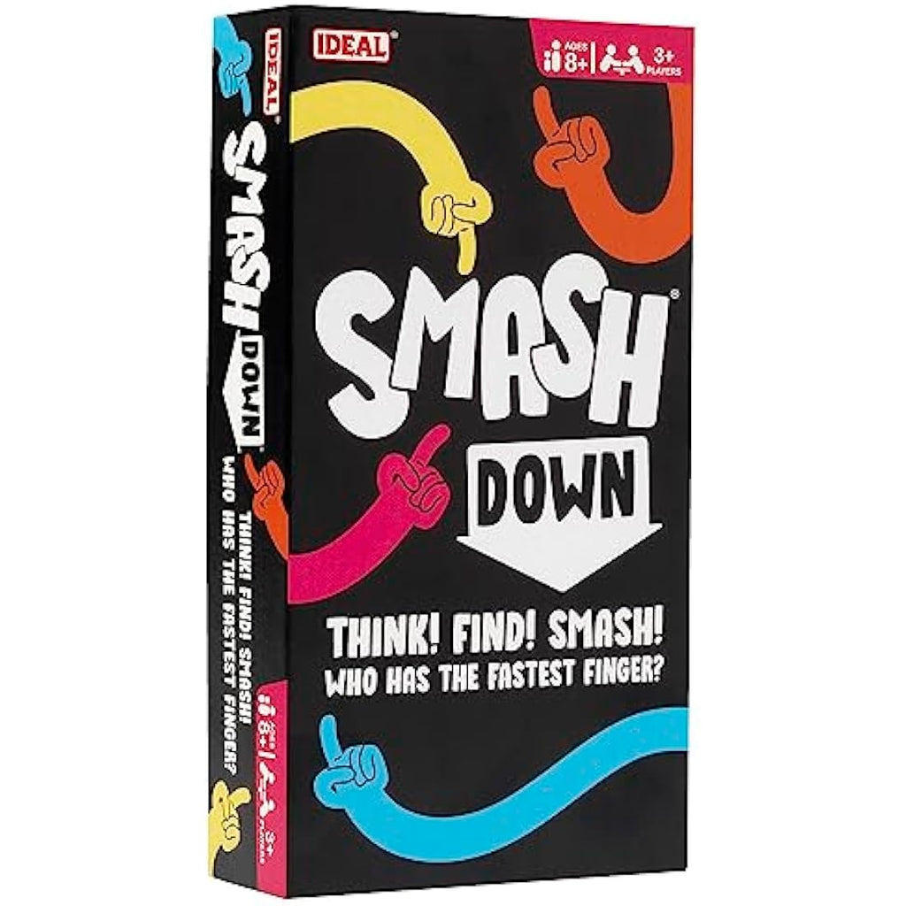 Ideal Smash Down Trivia Game – Fast-Paced Family Party Board Game