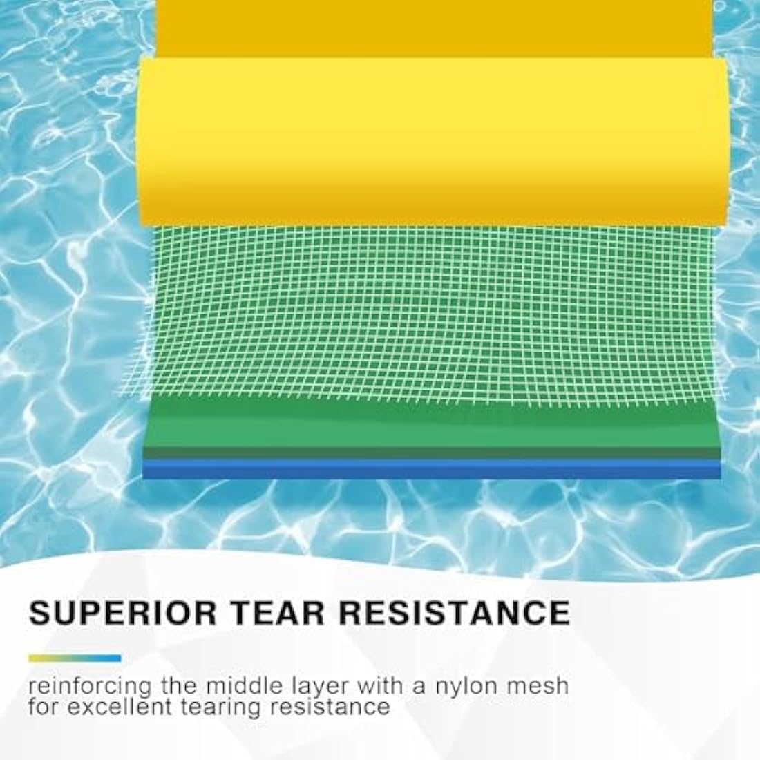 Floating Water Mat – 3-Layer XPE Foam Island for Lakes