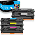 LeciRoba 201X CF400X Toner Cartridges for HP Color LaserJet Pro M252 M277 | 5-Pack