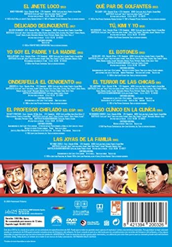 Jerry Lewis: Colección de 11 Películas Clásicas de Comedia – Pack DVD