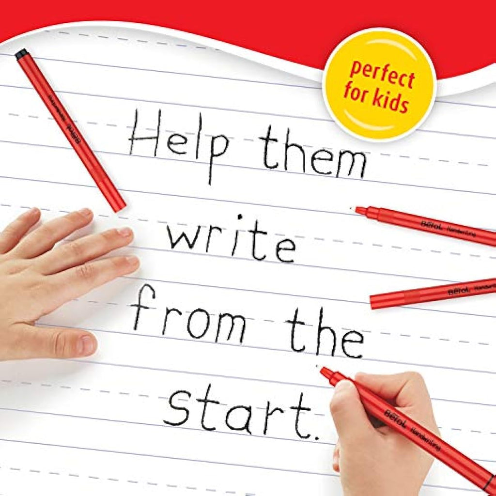 Berol Handwriting Pens | Washable Black Ink | Round Shape | 200 Pack