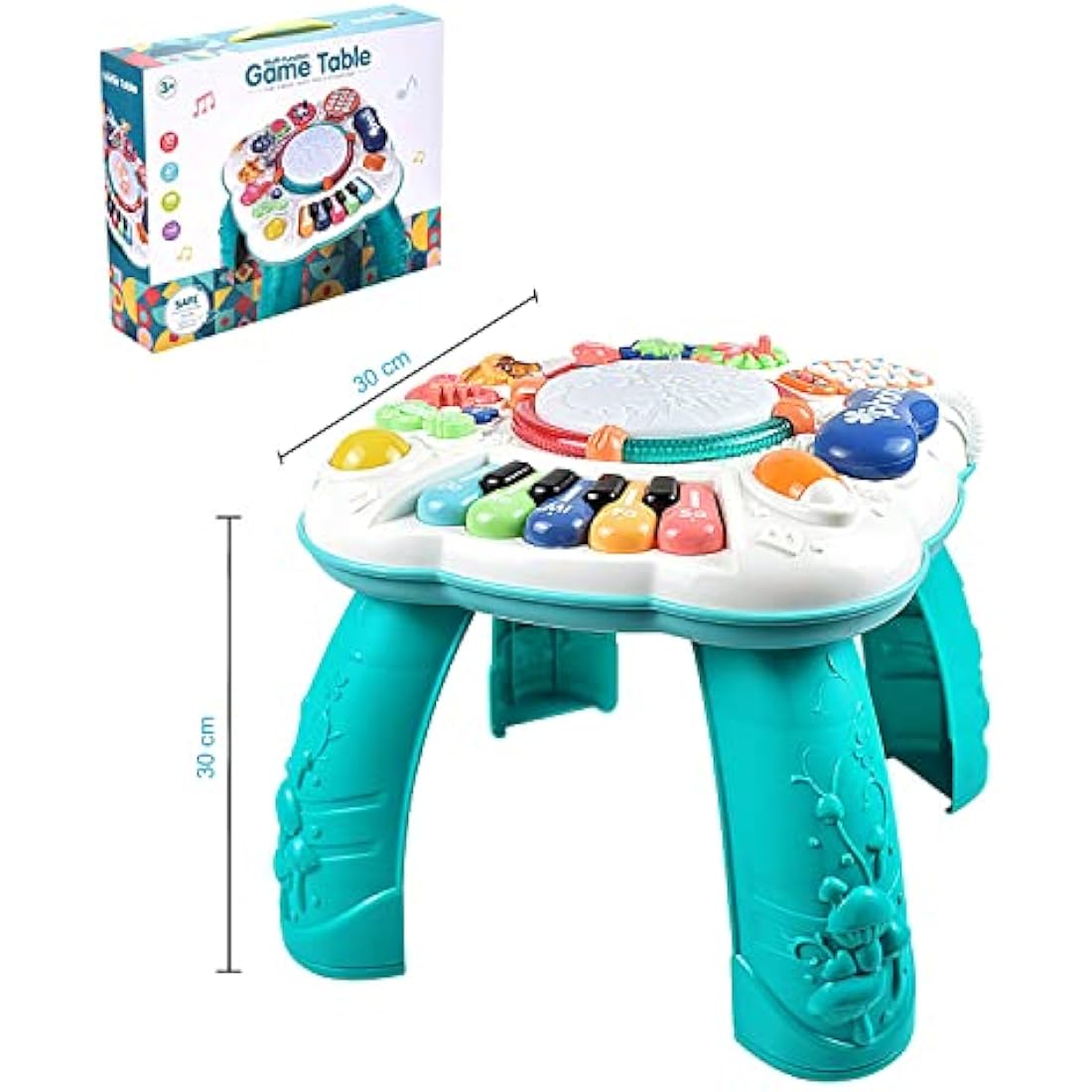 Baby Activity Table – Musical Learning Toy for 6-12 Months