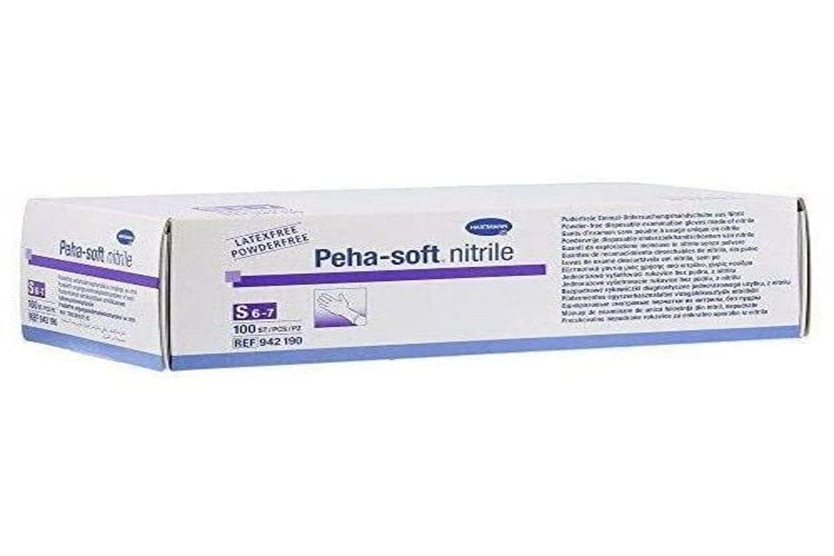 Peha-Soft Nitrile Disposable Gloves – Powder-Free Household Care, 100ct