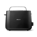 Philips 2-Slot Compact Toaster | 8 Settings & Bun Rack - Black HD2581/91
