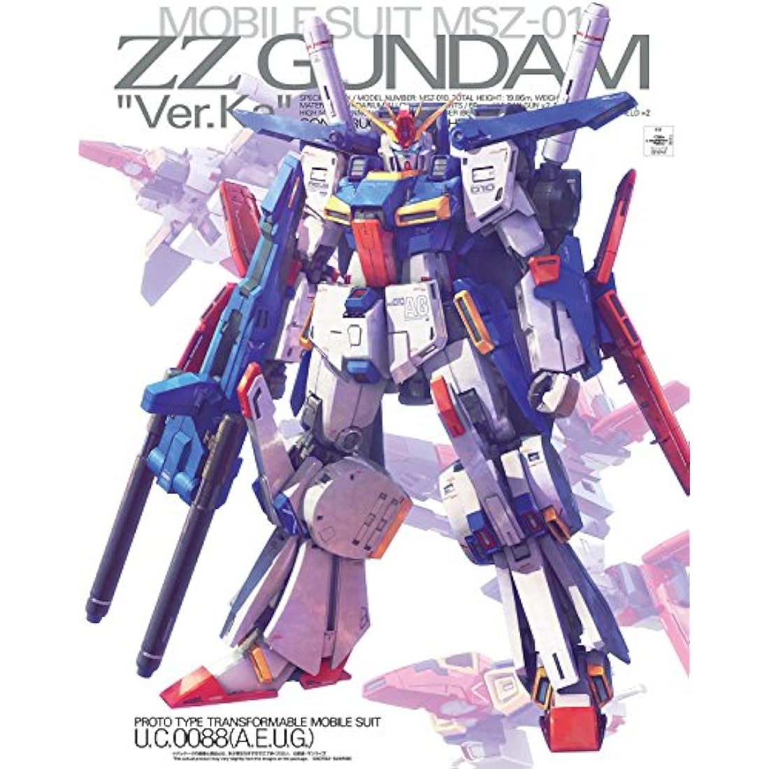 Gundam MG 1/100 ZZ Gundam Ver. Ka Model Kit – Jolof Store