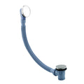 Leadahead Clicker Bath Waste and Overflow Kit | Chrome G1 1/2" Pop Up