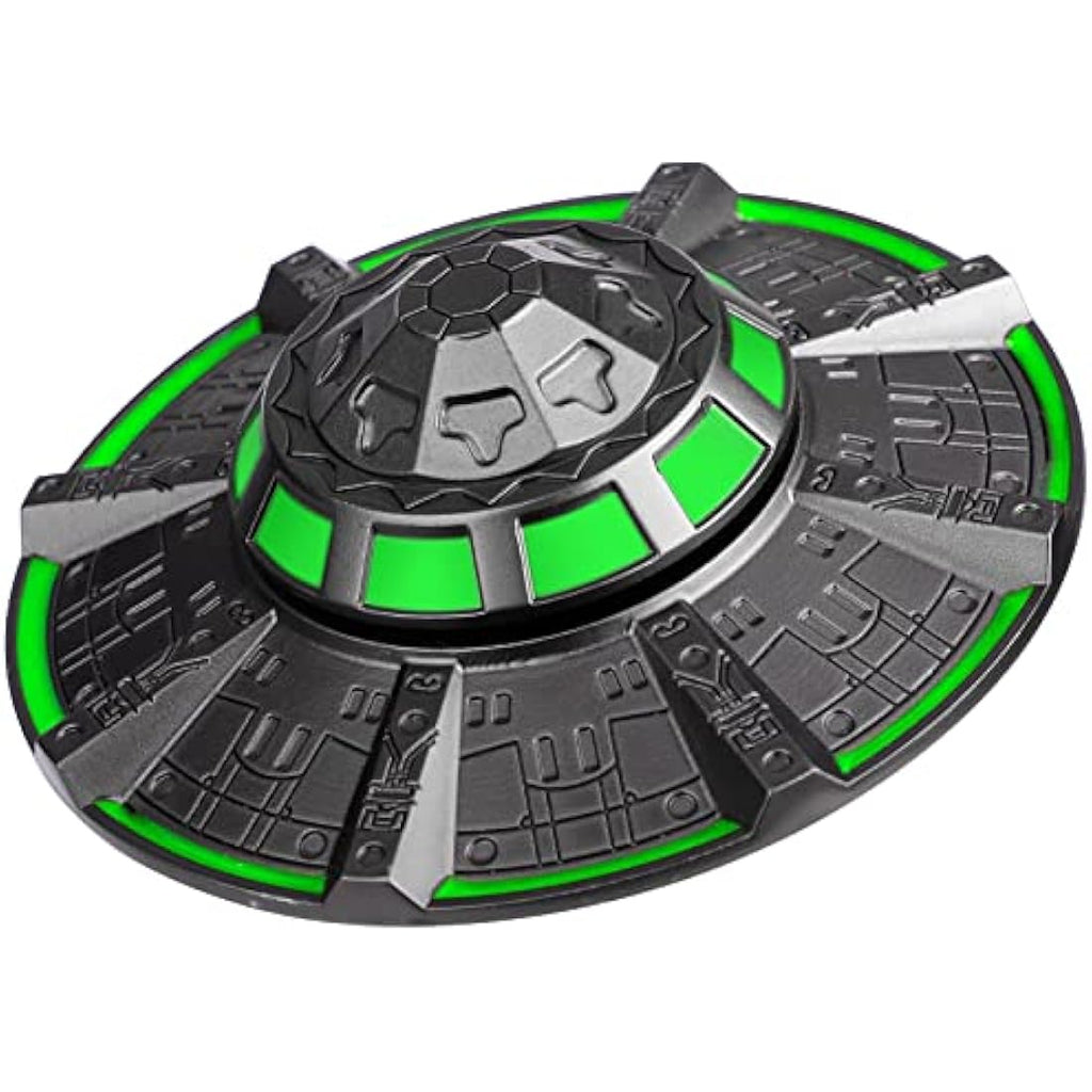 UFO Metal Fidget Spinner – Luminous Stress Relief Desk Toy