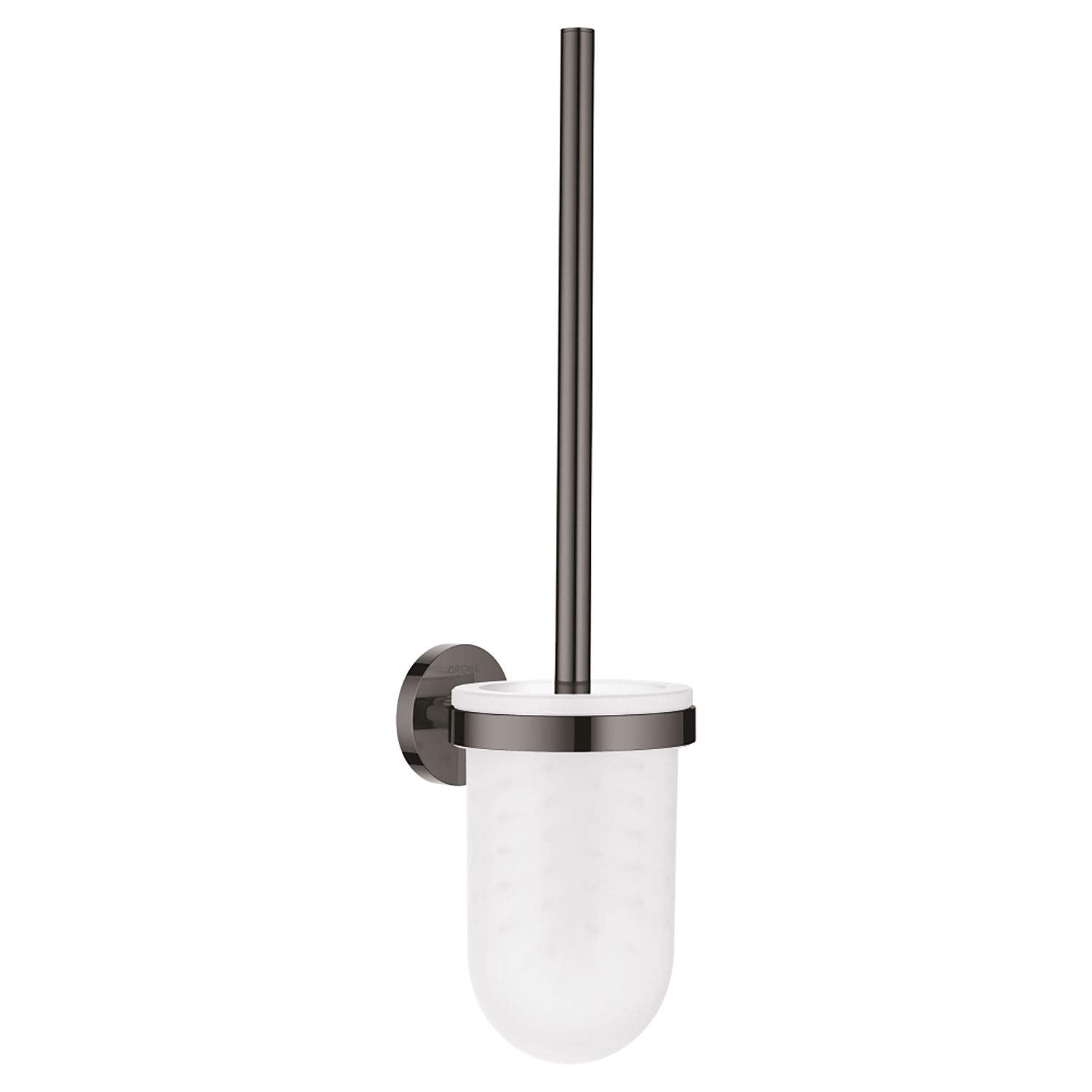 GROHE Essentials Toilet Brush Set | Wall Mounted - Hard Graphite