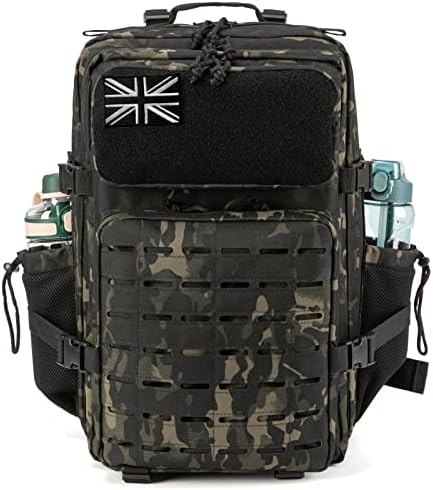 Military Tactical Backpack – Molle Hiking Rucksack 45L