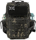 Military Tactical Backpack – Molle Hiking Rucksack 45L