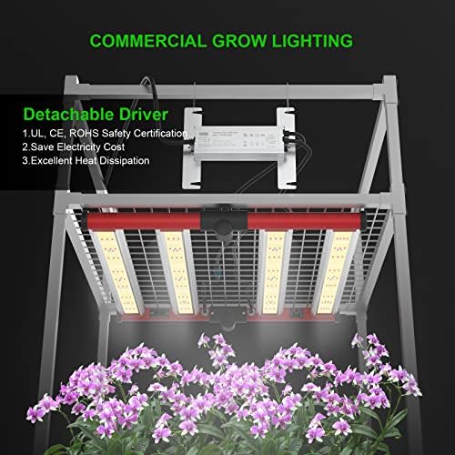 AGLEX 240W LED Grow Light | Full Spectrum Dimmable Foldable Plant Lamp