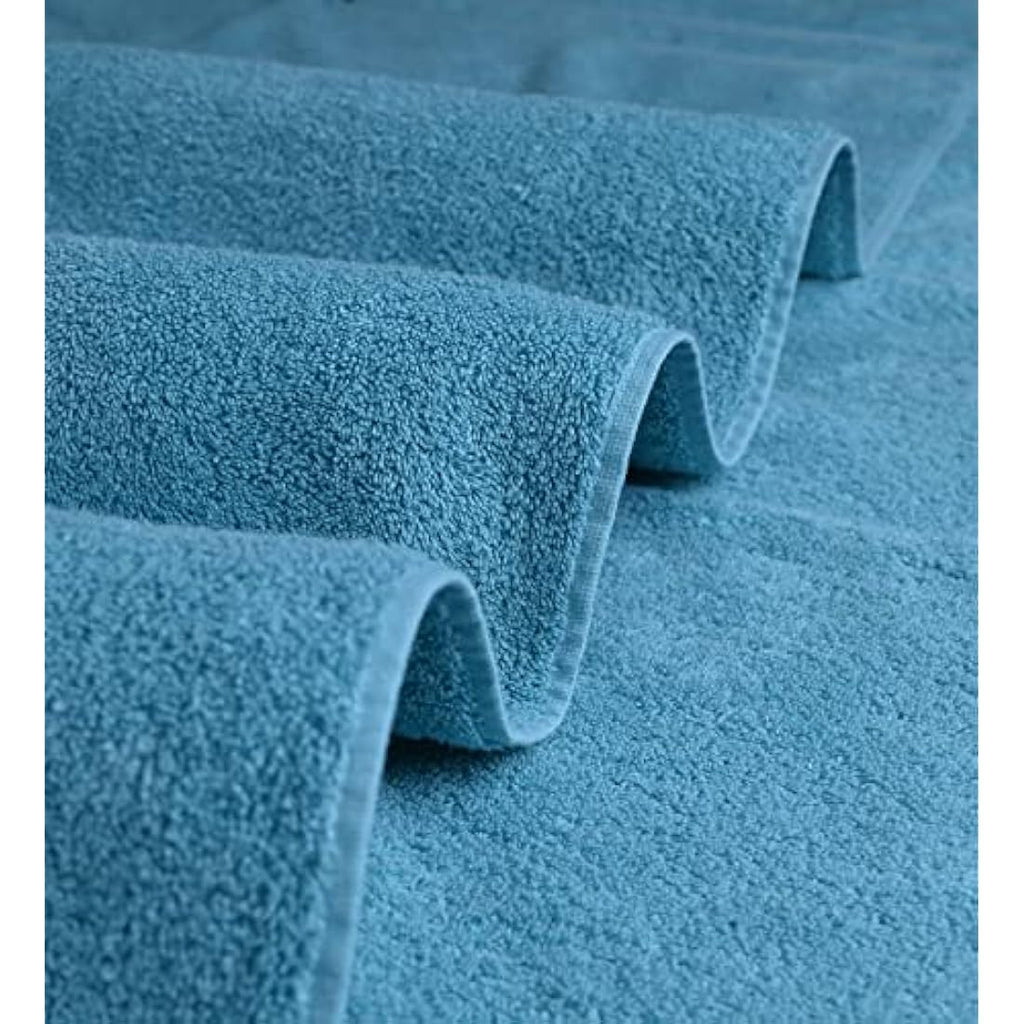 Jolof Store 2x Jumbo Bath Sheets | 100% Egyptian Cotton 600 GSM - Aqua