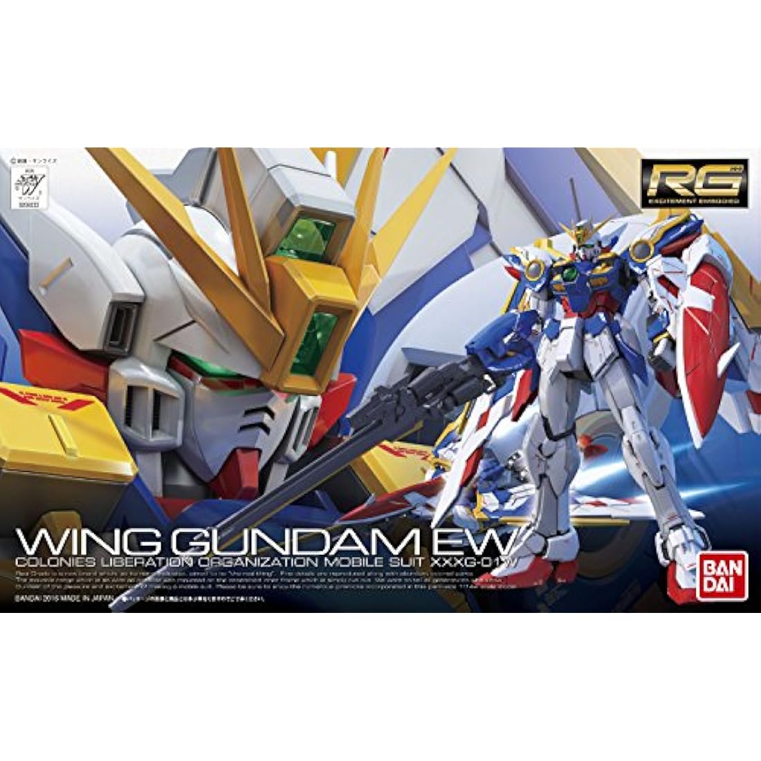 Bandai Wing Gundam EW Model Kit - RG 1/144 Scale Action Figure