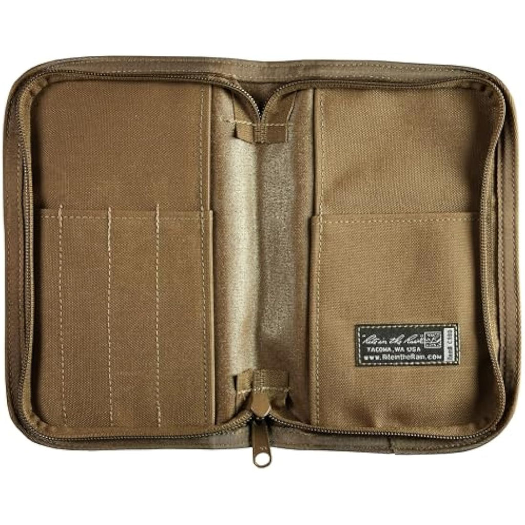 Rite in the Rain Weatherproof Cordura Notebook Cover, 5.5 x 8.5 – Tan