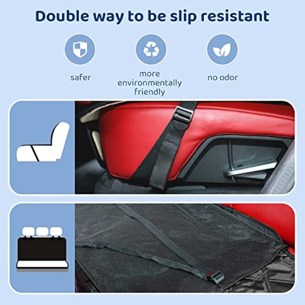 KYG Waterproof Dog Car Seat Cover | Mesh Window Hammock for SUV & Truck