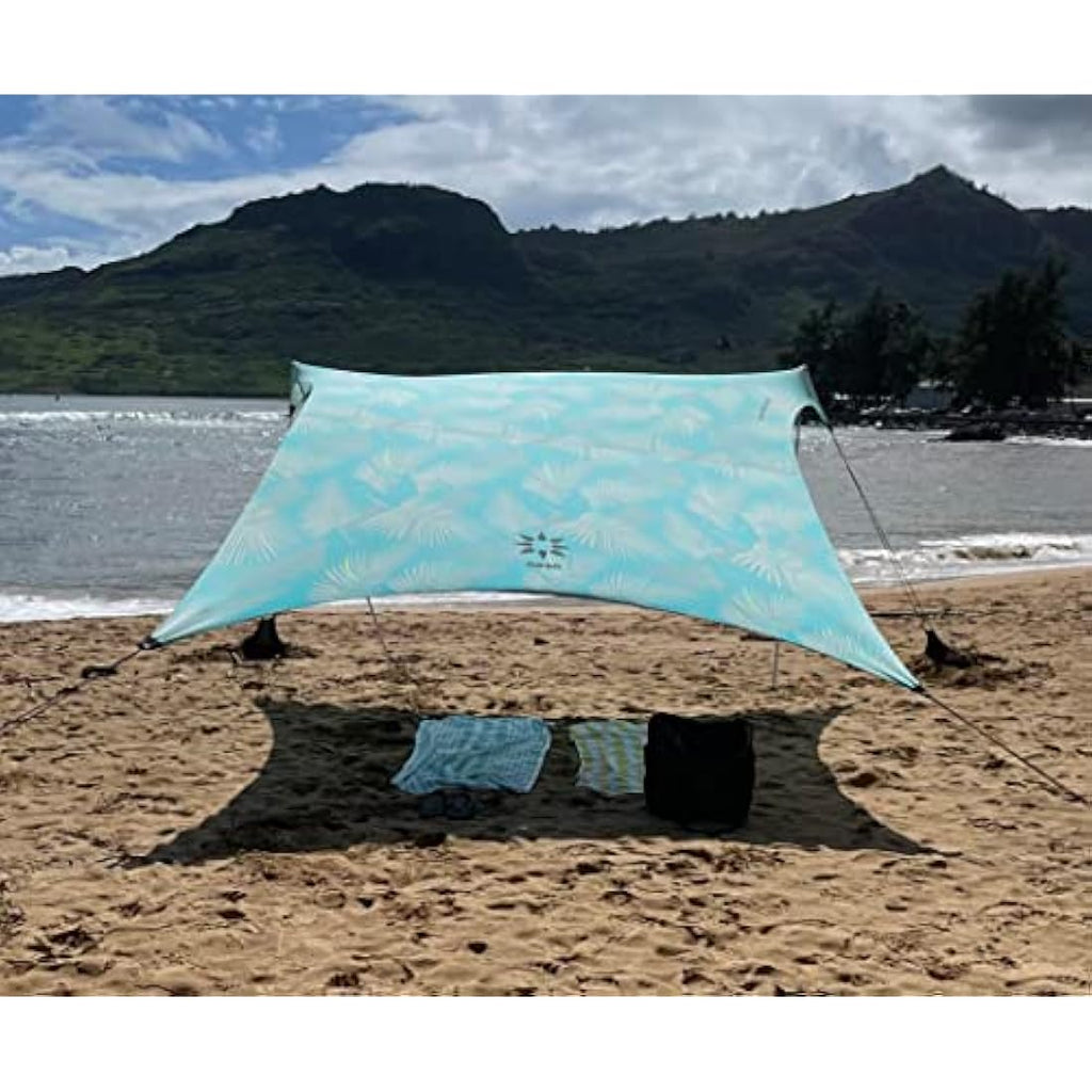 Neso Tents Grande Beach Tent | UPF 50+ Sun Shelter with Cooler Pocket