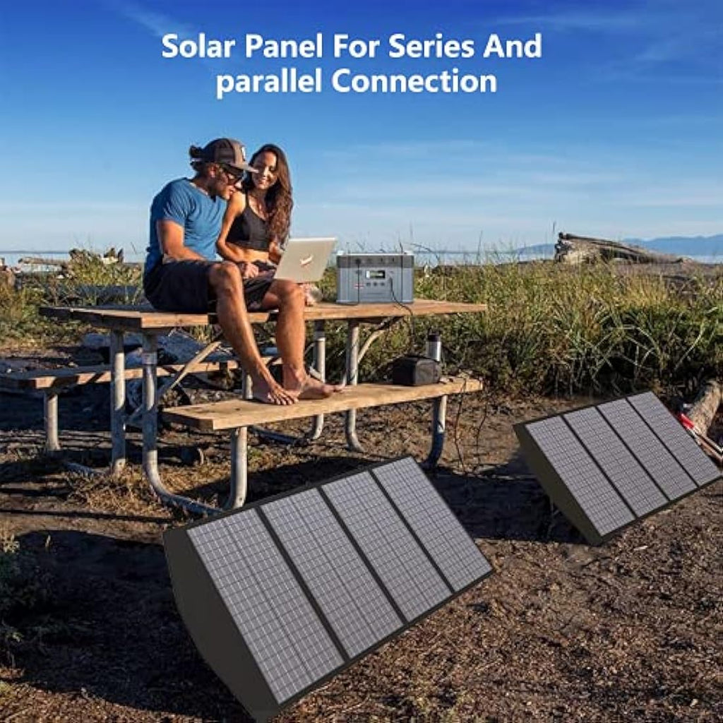 ALLPOWERS 140W Foldable Solar Panel | Portable Charger for Camping