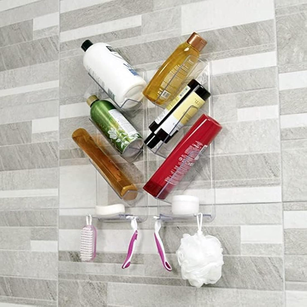 Jolof Store Shower Caddy – Rustproof Adhesive Bathroom Shelf