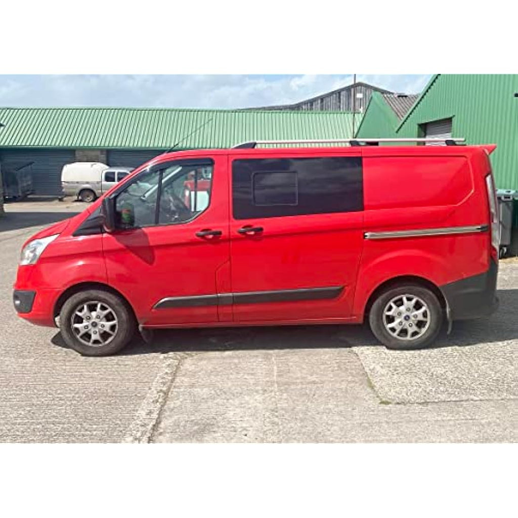 Auto Clover Wind Deflectors for Ford Transit Custom 2012+ | 2-Piece Set