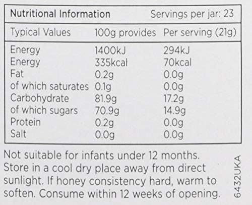 Manuka Doctor 70 MGO New Zealand Manuka Honey – 100% Natural, 500g