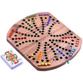 LOGOPLAY Tock Wooden Board Game for 4-6 Players with Playing Cards