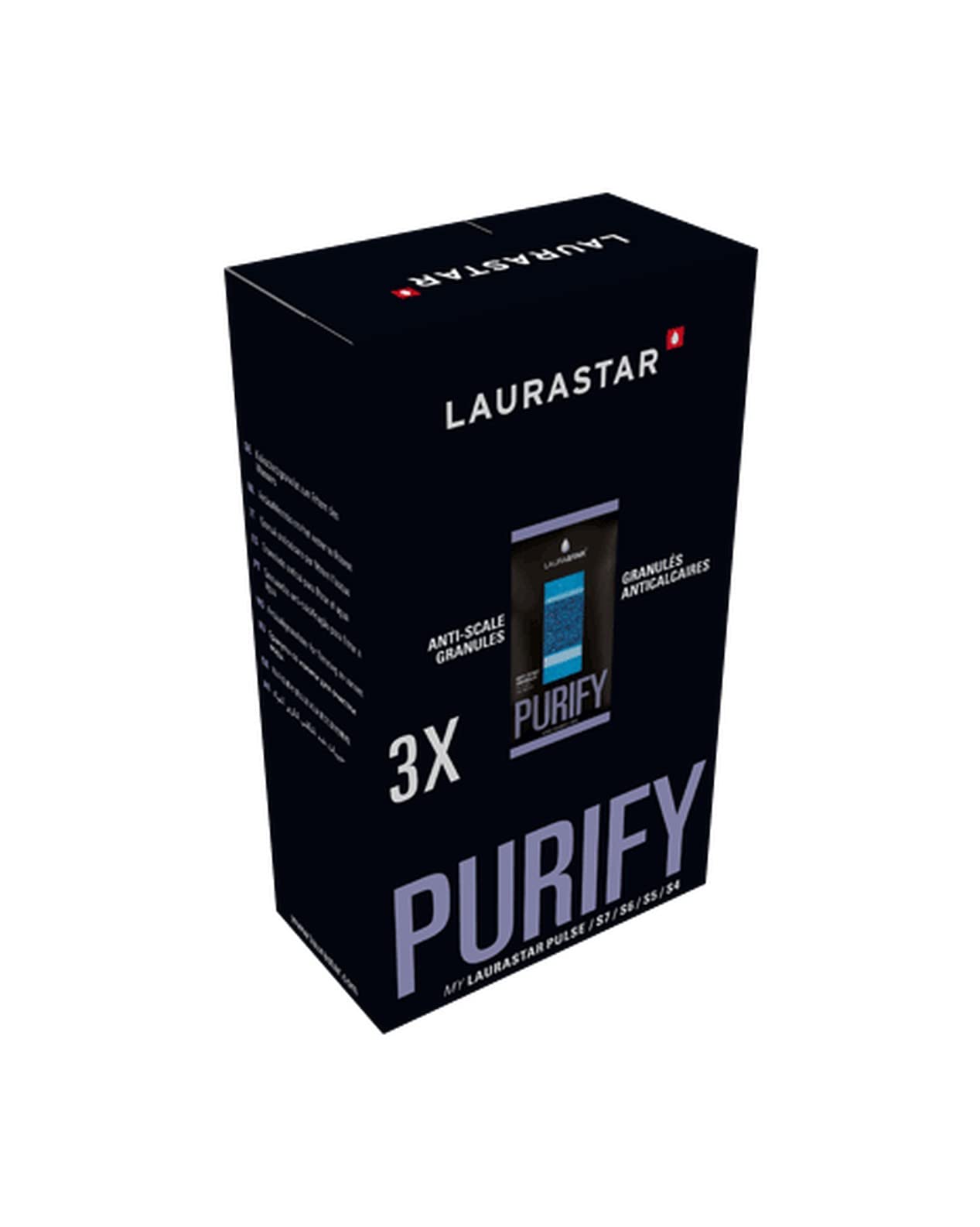 Laurastar Anti-Scale Granules Refill Pack of 3 | Anti-Limescale Filter