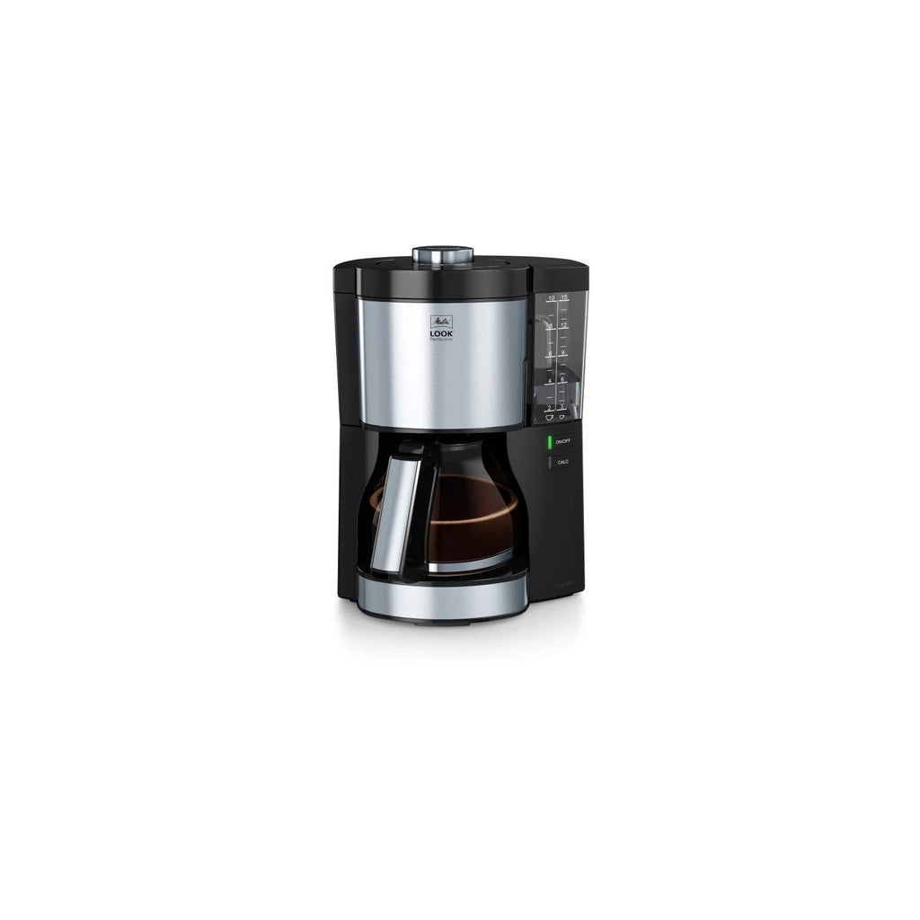 Melitta Look V Perfection Filter Coffee Machine | Stainless Steel, Black
