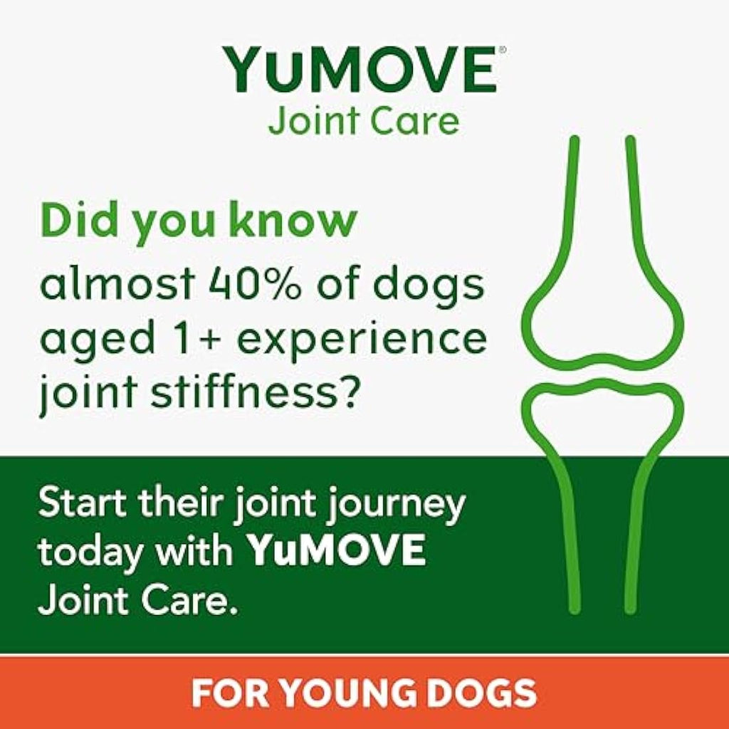 YuMOVE Young & Active Dog Joint Supplement - Hip Support - 240 Tablets