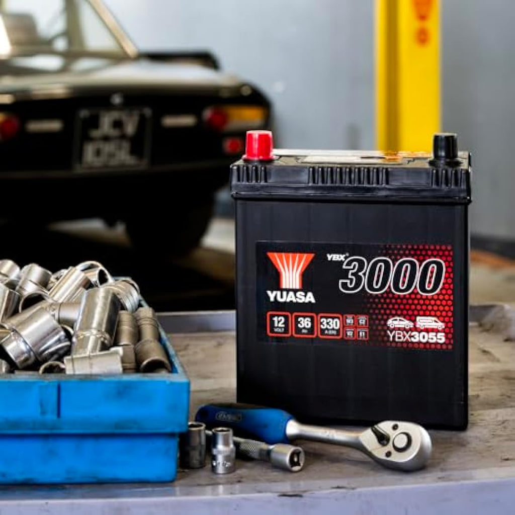 Yuasa YBX3055 12V 36Ah 330CCA Maintenance Free Car Battery