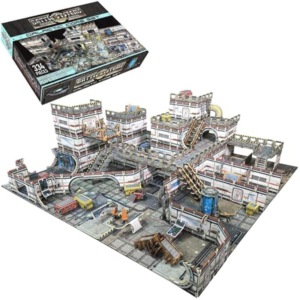 Battle Systems Galactic Core Sci-Fi Terrain – 28mm Modular 3D Wargaming Set