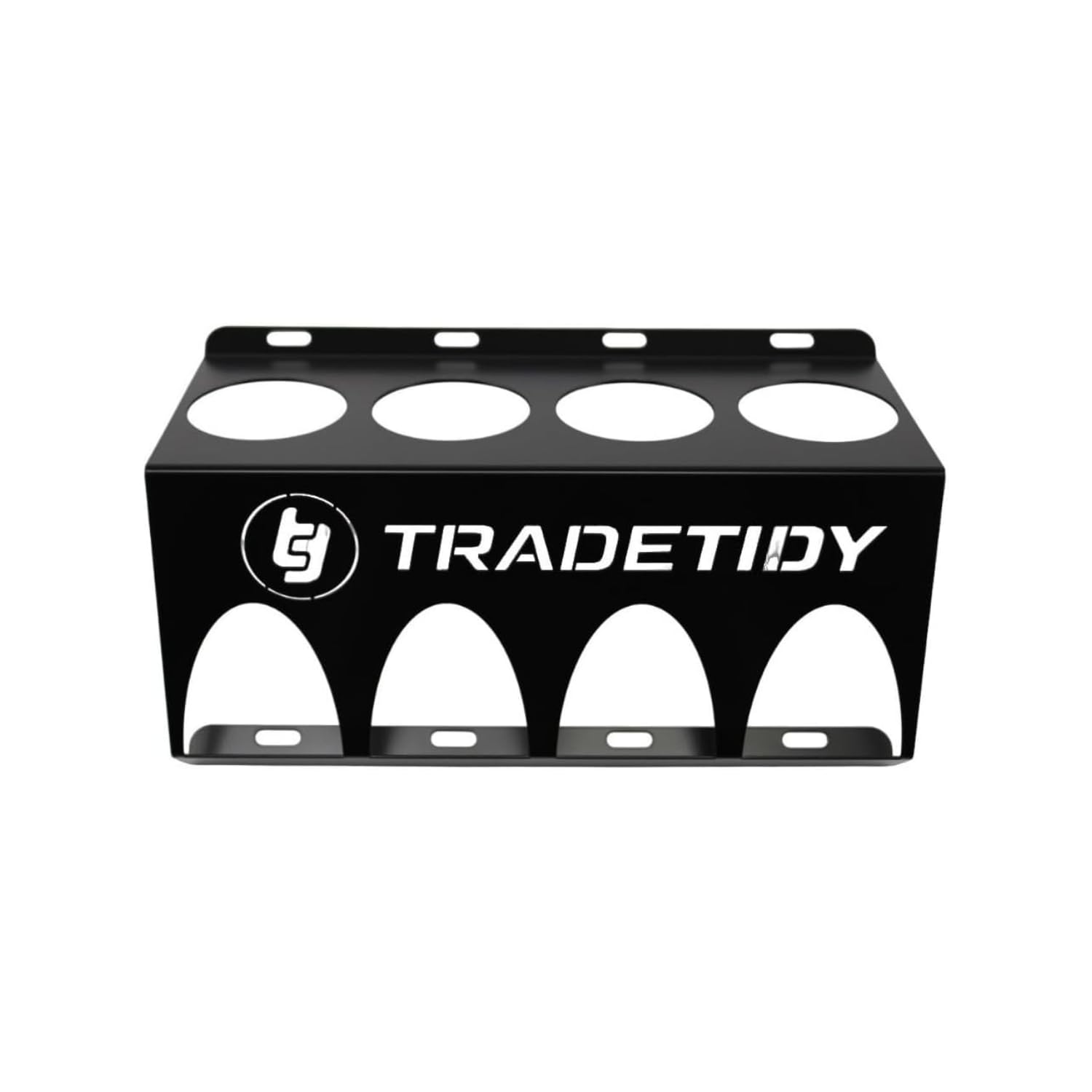 Tradetidy Steel Spray & Aerosol Can Holder Rack for Vans and Garages