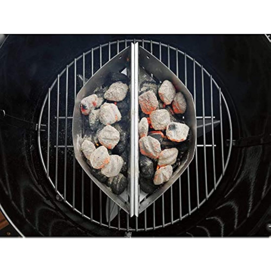 Denmay Charcoal Basket Briquet Holders for Weber 57CM Kettle Grills, 2 Pack