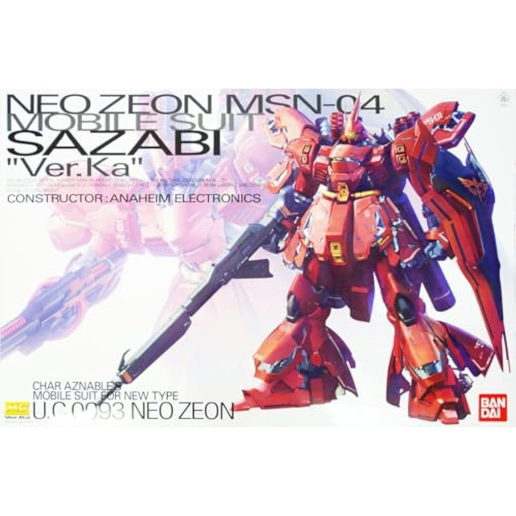 Bandai Hobby MG 1/100 MSN-04 Sazabi Ver.Ka Master Grade Model Kit