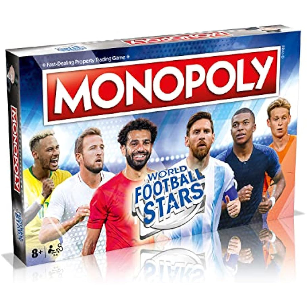 Monopoly World Football Stars Board Game | Jolof Store Edition - Blue