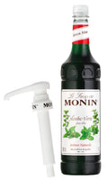 Monin Green Mint Coffee Syrup 1 Litre with Pump – Barista Mixer
