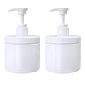 Jolof Store Refillable Soap Dispenser – 16oz Wide Mouth Plastic Pump Bottle