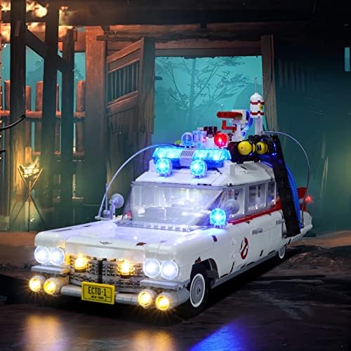Lightailing LED Light Kit for Lego 10274 Ghostbusters ECTO-1 Model