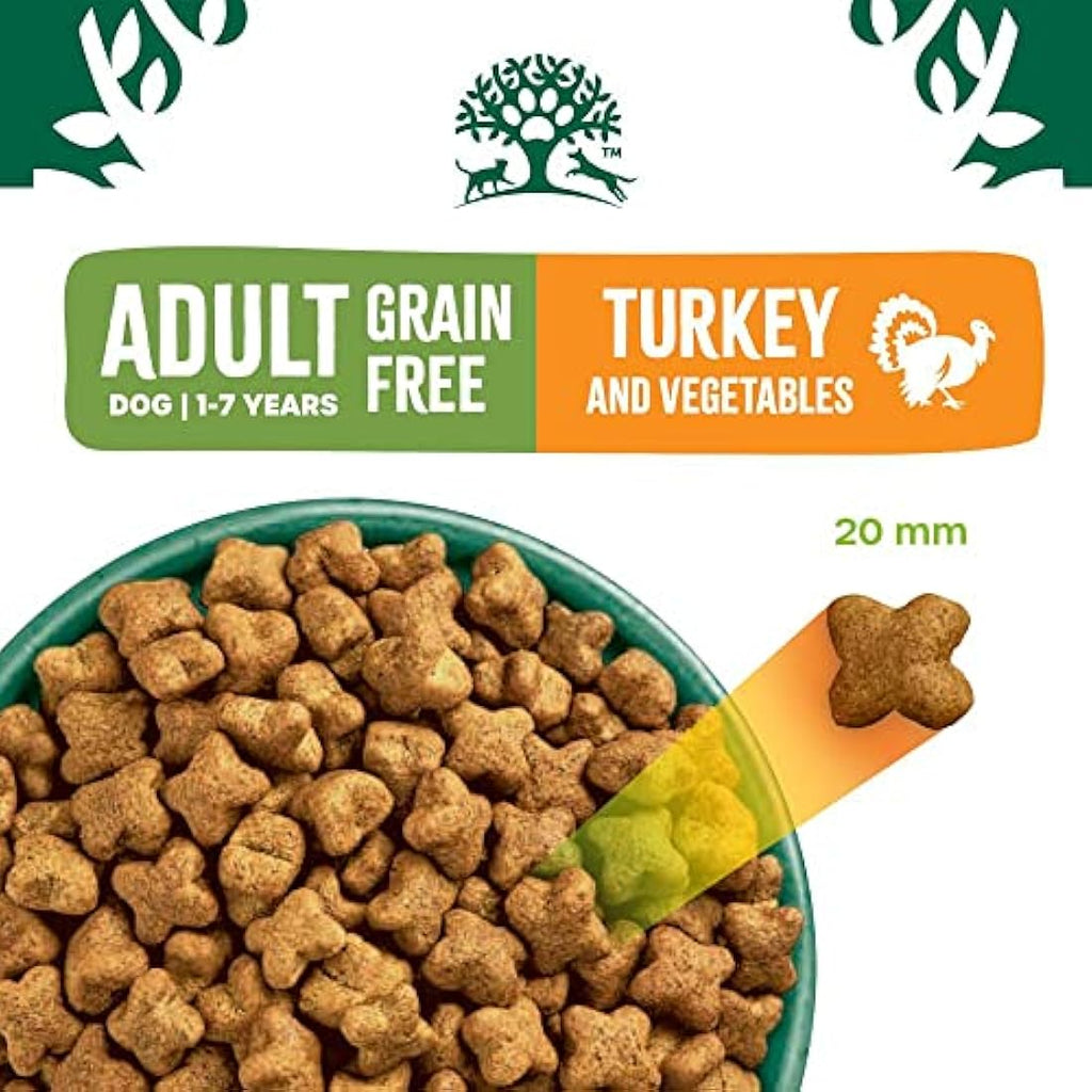 James Wellbeloved Grain Free Adult Dry Dog Food – Turkey & Veg – 10kg